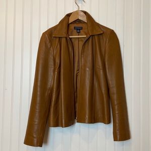 Ann Taylor leather jacket